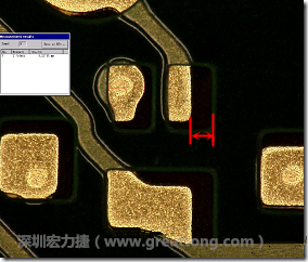 其他零件的防焊層印刷偏移，造成焊墊大小不一的現(xiàn)象。