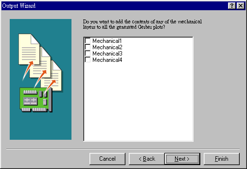 每一設計層均要導孔文件？或要另訂定的？