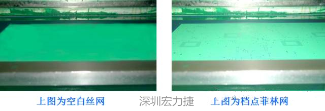 熱風(fēng)整平后導(dǎo)通孔邊緣起泡掉油，采用此工藝方法生產(chǎn)控制比較困難，須工藝工程人員采用特殊的流程及參數(shù)才能確保塞孔質(zhì)量。