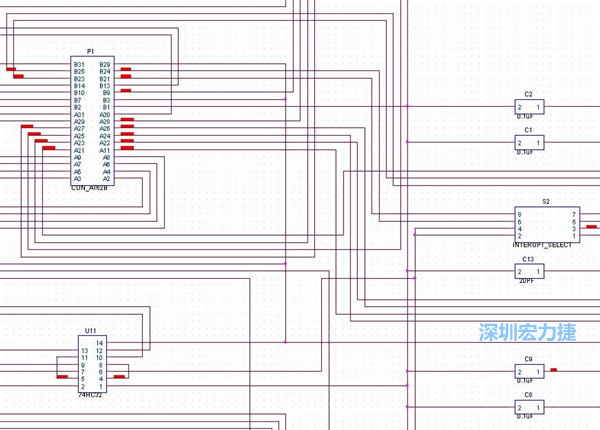 圖紙沒有層次的概念，不管電路有多復(fù)雜，只有一張平面圖。
