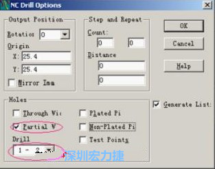 轉(zhuǎn)完Gerber后，接著還需轉(zhuǎn)鉆孔，通孔和盲、埋孔的轉(zhuǎn)法有所不同，轉(zhuǎn)通孔只須點(diǎn)擊Add，在彈出的窗口Document Name輸入文件名