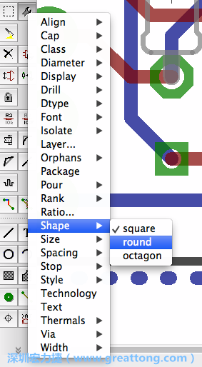你可以在元件定位或是繪制完成之后，使用「變更/扳手（Change/wrench）」工具來改變元件里很許多多不同的性質(zhì)。