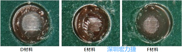 圖14- 冷球拉力試驗后，光學(xué)顯微鏡下的失效模式