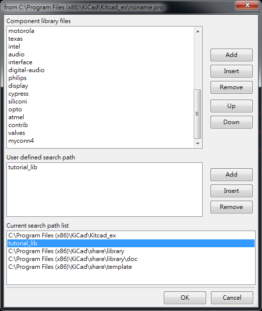 上下兩個視窗都Add 你的library ，在library browser 就可以找到你的library