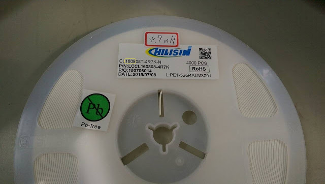 有時元件也可能是使用公制mm來表示其尺寸。Dimension 1608(mm) 對應到的是0603(inch)