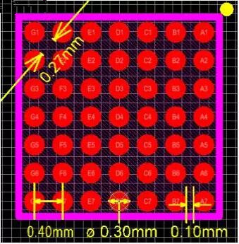 這一類BGA模塊設(shè)計已經(jīng)是刷新底線，屬于最小加工能力范疇。