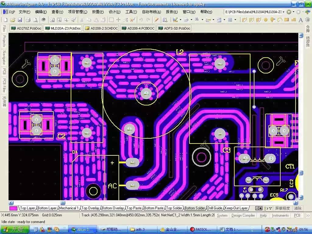 在實際PCB設計中，每條導線還會受到焊盤和過孔的影響