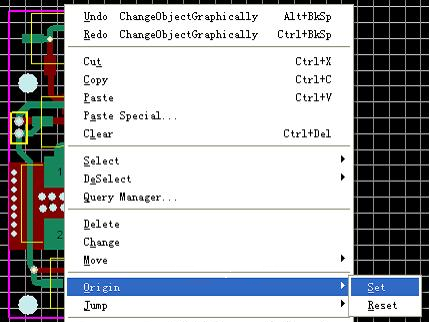 依次按“E、O、S”將原點(diǎn)設(shè)置到圖形的左下角
